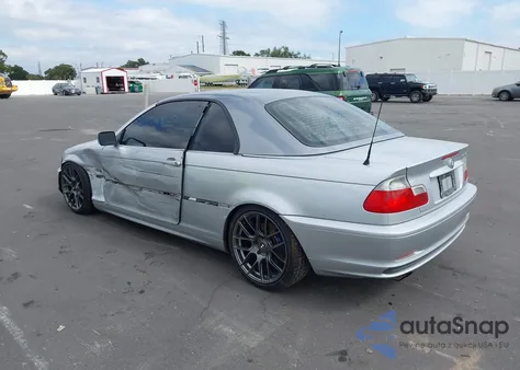 2001 BMW 325Ci from USA, damaged, VIN WBABS33481JY40880